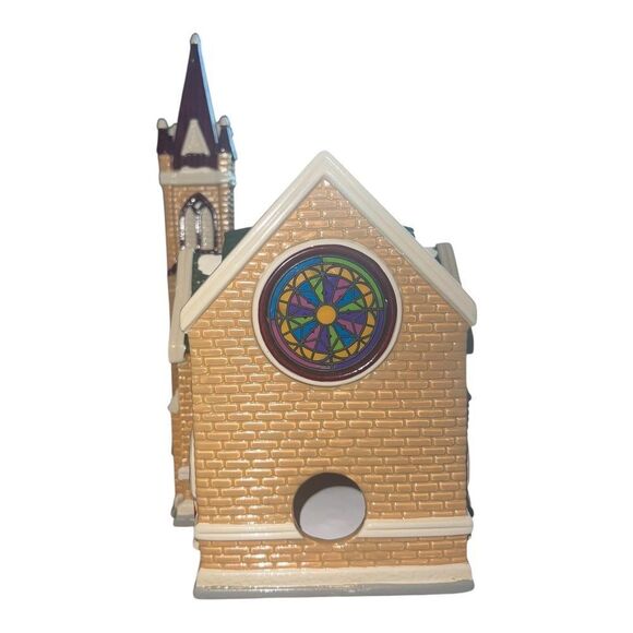 Department 56 Snow Village Mount Olivet Church 5442-9 Retired 1993 EUC - Picture 2 of 10